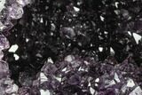 Deep Purple Amethyst Geode - Uruguay #113834-4